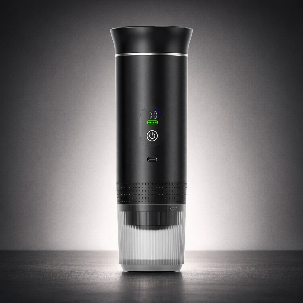 HOMEVA Nomad Pro™ – Self-Heating Portable Espresso Machine